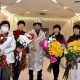 Дүйнө Кубогу: 2 алтын, 1 коло медаль уткан кыз-келиндер курамасы Бишкекке келди