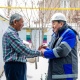 Ар бир үйгө газ: "Газпром Кыргызстан" "Ынтымак" жаңы конушун жаратылыш газына кошту