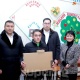 "Жаңы жыл - жаңы үмүттөр" аталышындагы сүрөт тартуу сынагынын жеңүүчүсү Нуржигит Момунбаевге сыйлык тапшырылды