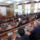 Мукамбет Касымалиевди, Мээргүл Борбукееваны, Латип Жумабаевди Конституциялык палатасынын судьялыгына шайланып, парламентте ант беришти