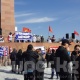 Борбордук аянтта Садыр Жапаровду колдоо митинги өтүүдө