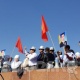 Митинг өтүп жаткан "Ала-Тоо" аянтында электр жарыгы саат 12:40тан бери жок
