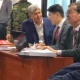 Кой-Таш окуясы боюнча алдын ала угуу болду. Сотко Алмазбек Атамбаев келди (видео)