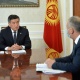 Президент менен биринчи вице-премьер экономикалык активдүүлүктү жандандыруу маселелерин талкуулашты