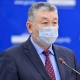 Саламаттыкты сактоо министринин орун басары Нурболот Үсөнбаев маалымат берүүдө (видео)