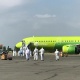 Новосибирск-Ош каттамы менен өлкөгө 204 жаран учуп келди