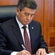 Мамлекет башчы премьер-министрдин милдетин аткарууну Кубатбек Бороновго жүктөдү