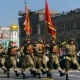 Улуттук Гвардиянын аскерлери Москвада өткөн Жеңиш парадынан өтүштү