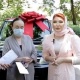 Рамзан Кадыровдун атынан Кыргыз өлкөсүндөгү карылар үйүнө унаа жана тиричилик буюмдары тартууланды
