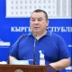 Балбак Түлөбаев: "Жаңы кызматты өкмөт башчы сунуштады. Ишти коронавируска каршы күрөшүүдөн баштайм"