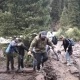 Ысык-Көл облусунда унаа жолду сел каптап, 150-200дөй адам өтө албай калды
