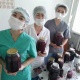 Бишкектеги медицина кызматкерлери Кадамжай районунун жашоочуларынын 700 литрден ашык малина кыямын алышты