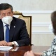 Президент Дүйнөлүк банктын Кыргыз өлкөсүндөгү туруктуу өкүлү менен жолугушту