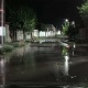 Жалал-Абад шаарында жааган жаандан улам арыктарда суу ашып, жолду каптады