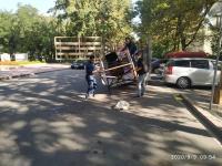 Бишкектин борбору баш аламан жайгашкан оюн-зооктордон тазаланды