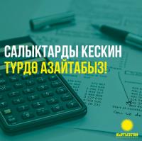 "Кыргызстан" партиясы: "Салыктарды кескин түрдө азайтабыз!"