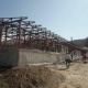 "76 жумушчу иштеп жатат". Нарын шаарындагы жаңы оорукананын курулуш иштеринин даярдыгы 44 пайызды түзөт