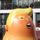 Лондондо музейдин алдында Дональд Трамптын келбетине окшоштурулуп жасалган чоң желим фигура пайда болду