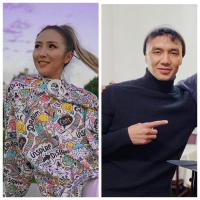 Ырчы Тамга менен рэпер Бегиш тасмада башкы каармандардын ролун жаратууда