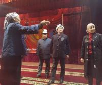 Министр Кайрат Иманалиев Кара-Кулжадагы маданият мекемелеринин абалын көрүп чыкты
