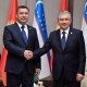 Садыр Жапаров Стамбулда Өзбекстандын президенти Шавкат Мирзийоев менен жолукту