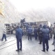 Бишкек-Ош жолунда жүк ташуучу унаа оодарылып кетип, жол тыгыны жаралды (фото)