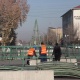 Ош шаарында Жаңы жылдык балаты орнотула баштады