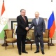 Владимир Путин Эмомали Рахмонго: "Тажикстандын коргонуу бөлүгүн чыңдоо максатында жигердүү иштеп жатабыз"
