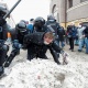 Орусияда өткөн Алексей Навальныйды колдоо митингинде кармалган адамдардын рекорддук көрсөткүчү катталды
