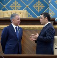 Казакстандын парламентинин төрагасы Кыргыз өлкөсүндөгү саясий реформаларды жүргүзүүгө ийгиликтерди каалады