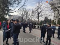 Конституциянын долбооруна каршы митинг аягына чыкты