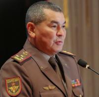 Садыр Жапаров Генералдык штабдын башчысына генерал-майор наамын берди