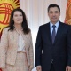 Президент Европадагы коопсуздук жана кызматташтык уюмунун төрайымы менен жолугушту (сүрөт)