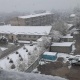 Жаздын күнү Таласта кар жаап жатат (сүрөт)