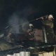 Ошто эки кабаттуу ашкана толугу менен өрттөнүп кетти (сүрөт)