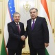 Шавкат Мирзийоев расмий иш сапары менен Тажикстанга барды