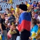 "Евро-2020": Швеция-Украина беттешинде Орусиянын желегин көтөргөн көрүүчү украиналыктар тарабынан сабалды