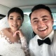 Кайнененин ролун катыра аткарган актёр Жаныш Майрдын ак тою өтүүдө