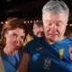"Евро-2020": Англия-Украина беттешине Украинанын мурдагы президенти Порошенко мас болуп келген (видео)