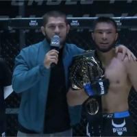 "UFC'ге өтүү оор эмес, анда кармалып калуу оор". Хабиб Нурмагомедовдун Бусурманкул Абдубаит уулуна берген кеңеши