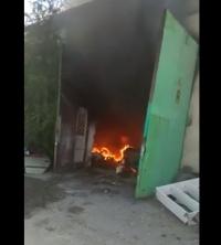 Бишкекте кампадан чыккан өрт өчүрүлдү