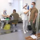 Жалал-Абадда вакцина алгандан кийин организминде терс таасирлер байкалган 44 жоокердин абалы