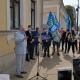 "Орусиядагы кыргыз мигранттарынын саны кыскарсын". Владимир Жириновский Кыргыз өлкөсүнүн Орусиядагы элчилигинин алдына митингге чыкты