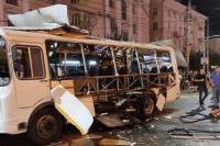 Орусияда ичи толо жүргүнчүсү бар автобус жарылып кетти (видео)