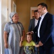 Лейлек районунун Максат айылында 84 үй-бүлөгө жаңы үйлөр пайдаланууга берилди (фото)