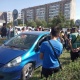 Бишкекте жол кырсыгынан үч адам жабыркады