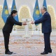 Кыргыз өлкөсүнүн Казакстандагы элчиси Дастан Дүйшекеев Касым-Жомарт Токаев менен жолугушту