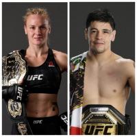 UFC: Валентина Шевченко жеңил салмактагы чемпион Брендон Морено менен машыгууда