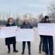 Бишкекте Ак Үйдүн алдында митинг өтүп жатат