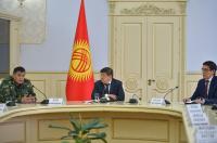 Ооруп жатканы маалымдалган Камчыбек Ташиев жыйынга катышты